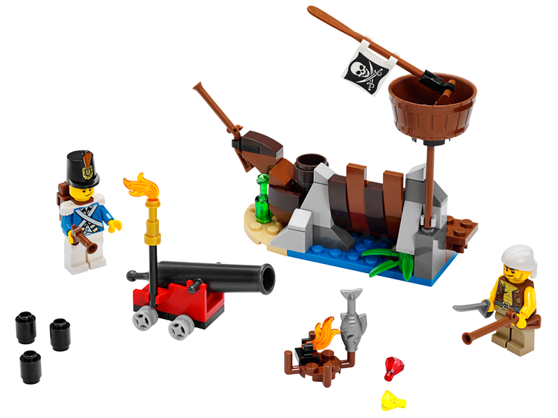 Illustration for article titled Get ye treasure out, T' new Pirate sets be hitting yonder shelves